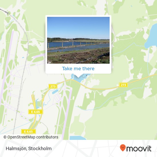 Halmsjön map