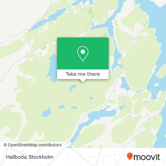 Hallboda map