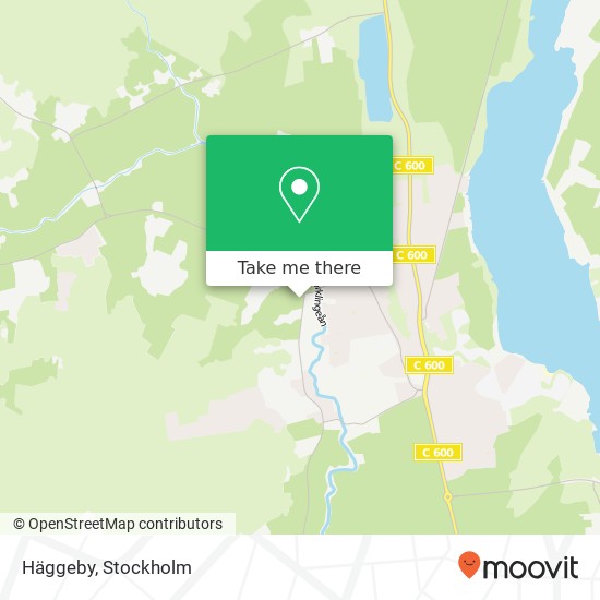 Häggeby map