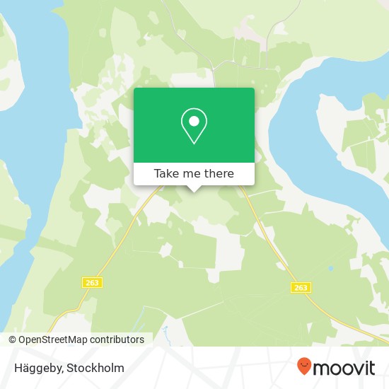 Häggeby map