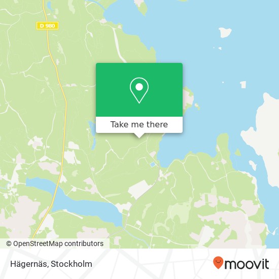 Hägernäs map