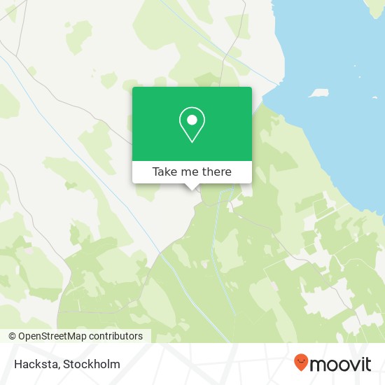 Hacksta map