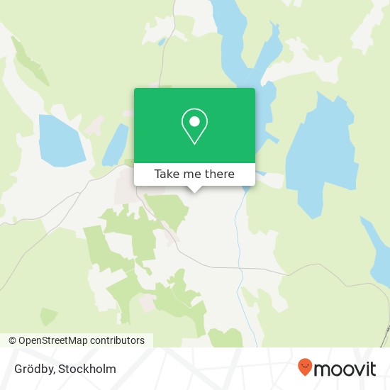 Grödby map