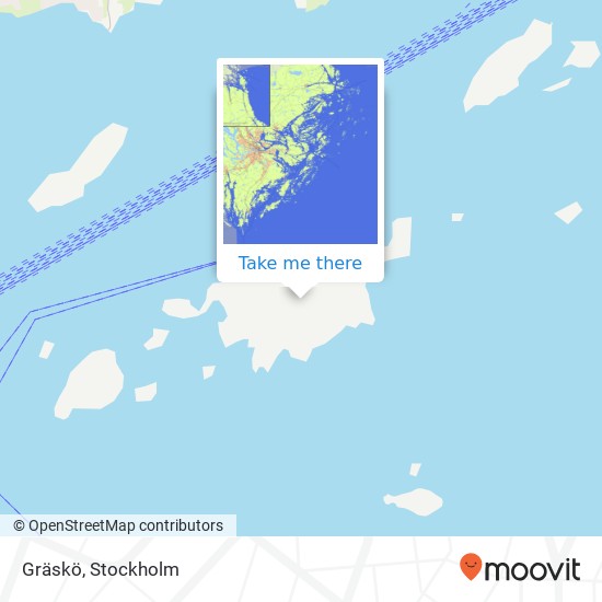 Gräskö map