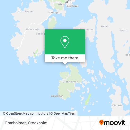 Granholmen map