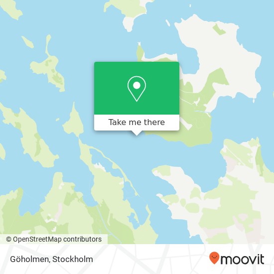 Göholmen map