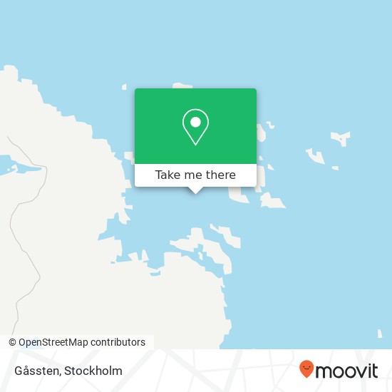 Gåssten map