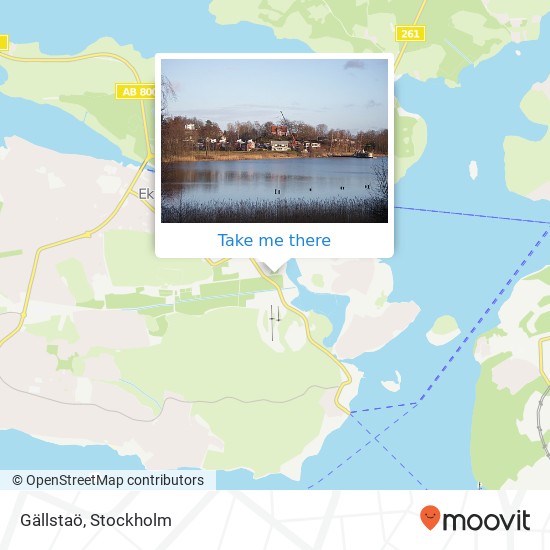 Gällstaö map