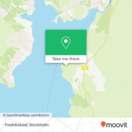 Fredrikslund map