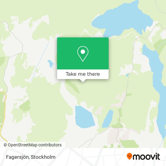 Fagersjön map