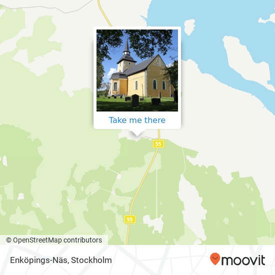 Enköpings-Näs map