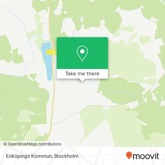 Enköpings Kommun map