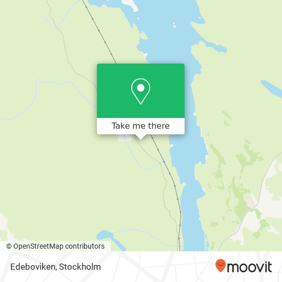 Edeboviken map