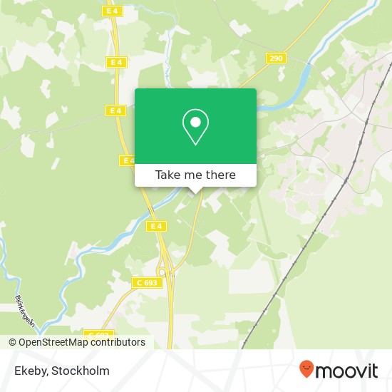 Ekeby map