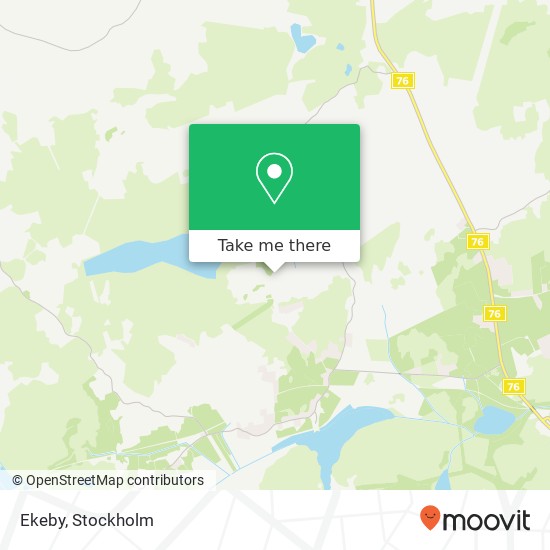 Ekeby map