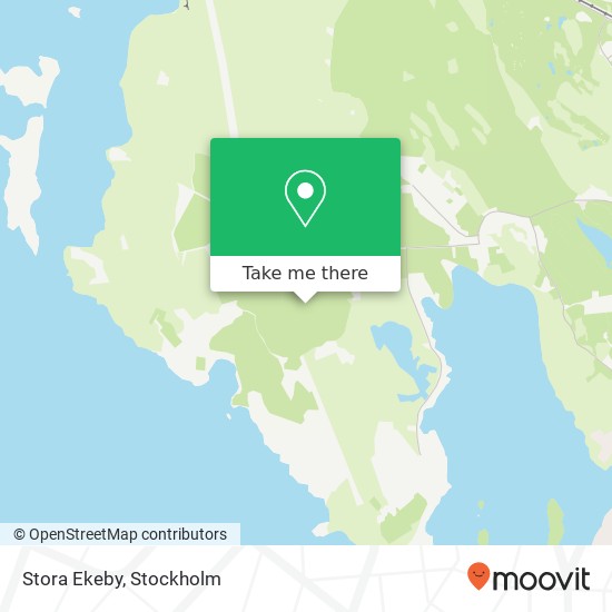 Stora Ekeby map