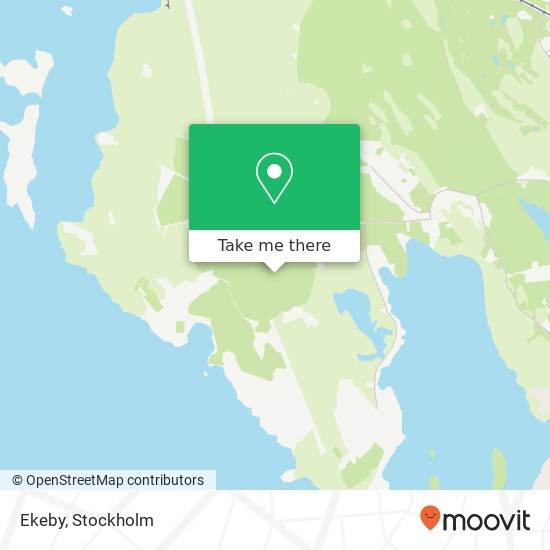 Ekeby map