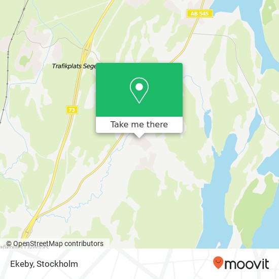 Ekeby map