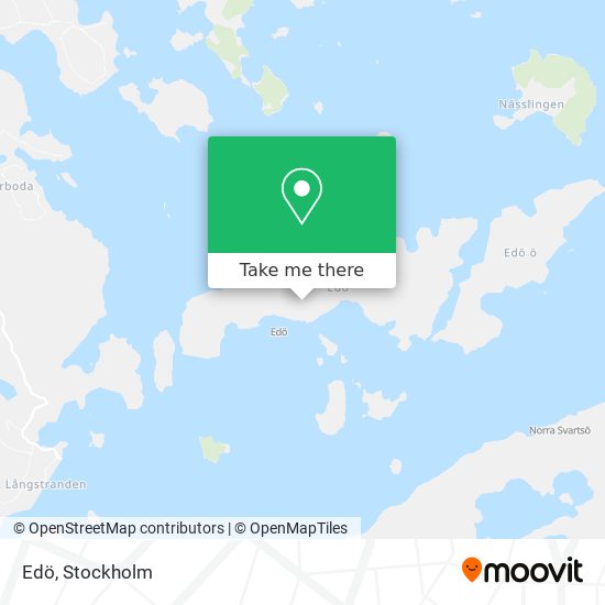 Edö map