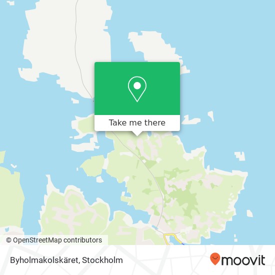 Byholmakolskäret map