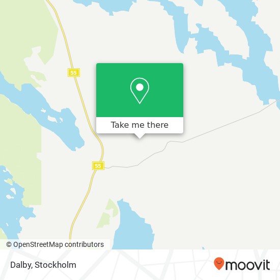 Dalby map