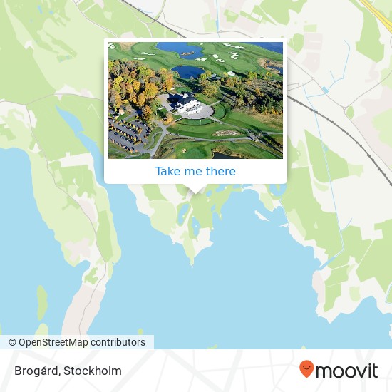 Brogård map