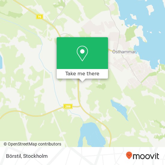 Börstil map