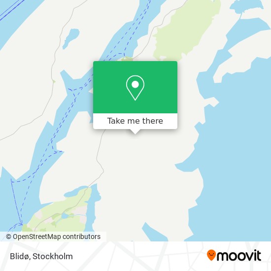 Blidø map