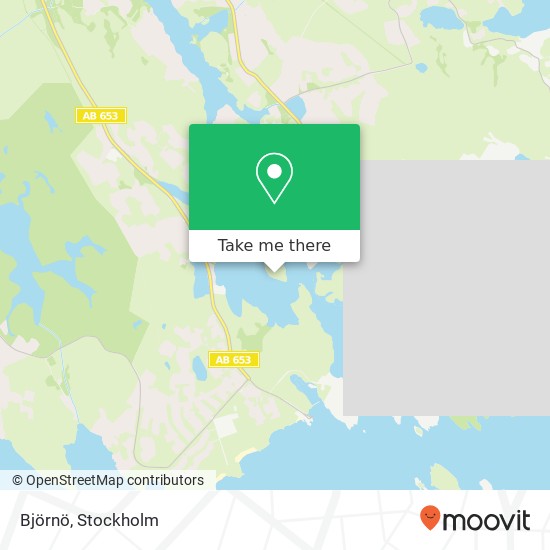 Björnö map