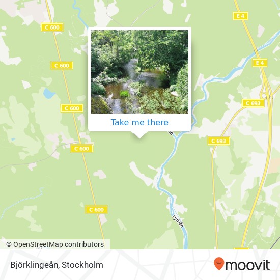 Björklingeån map