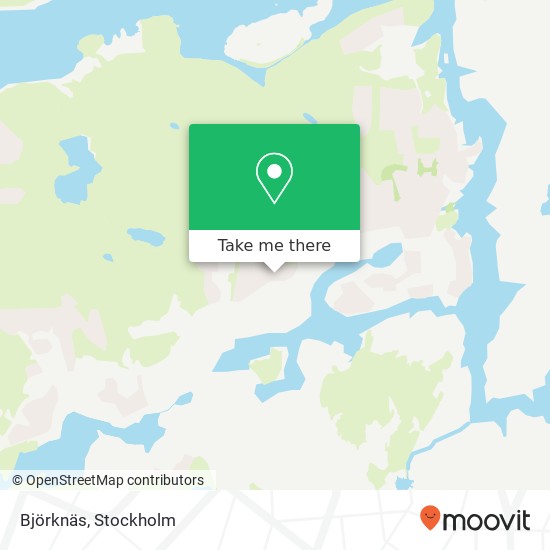 Björknäs map