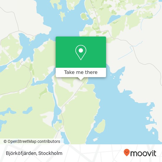 Björköfjärden map