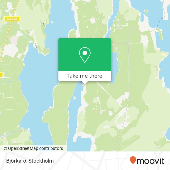 Björkarö map