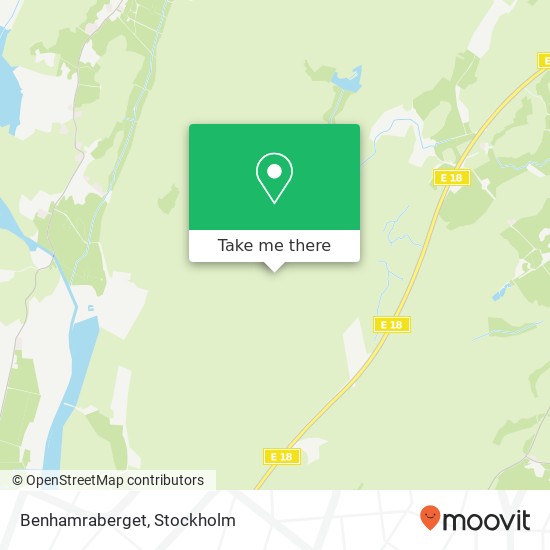 Benhamraberget map