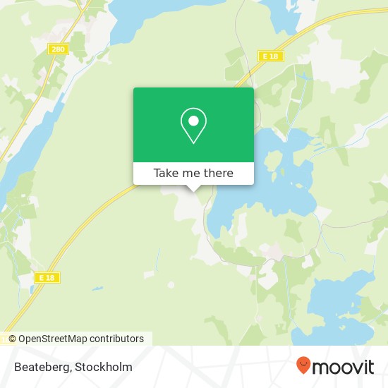 Beateberg map