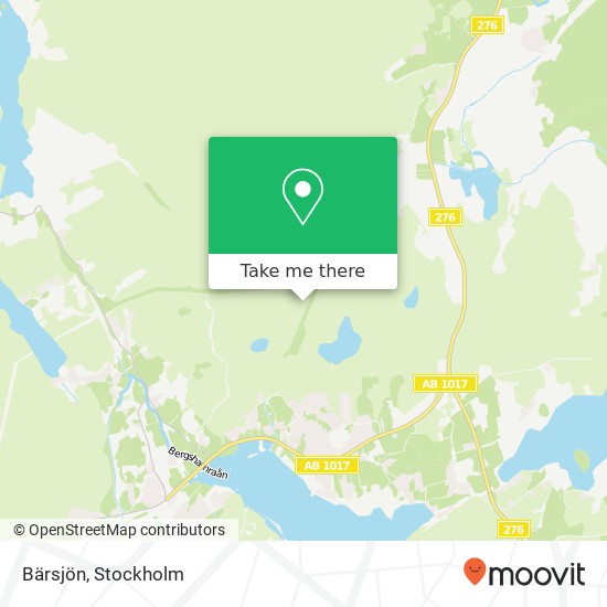 Bärsjön map