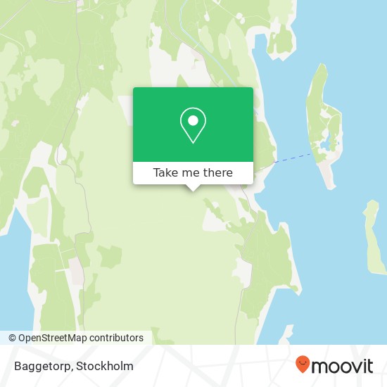 Baggetorp map