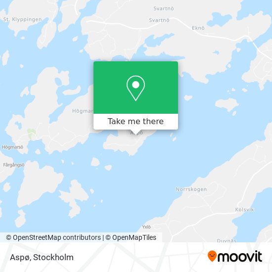 Aspø map