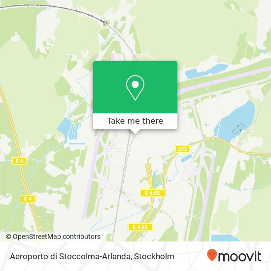 Aeroporto di Stoccolma-Arlanda map