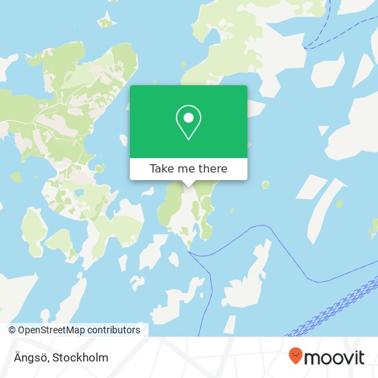 Ängsö map