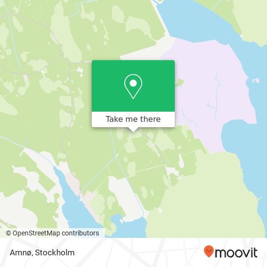 Amnø map