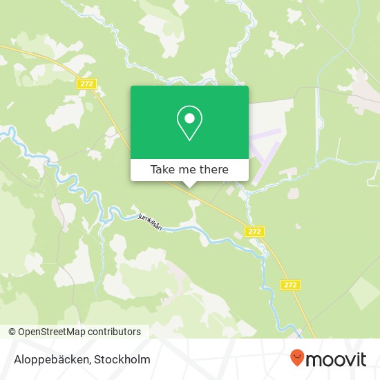 Aloppebäcken map