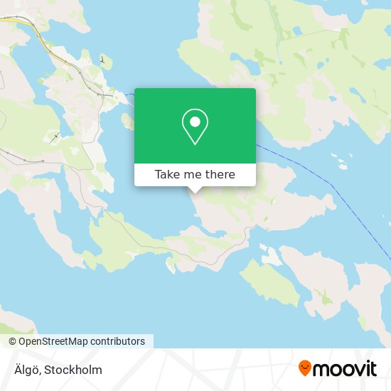 Älgö map