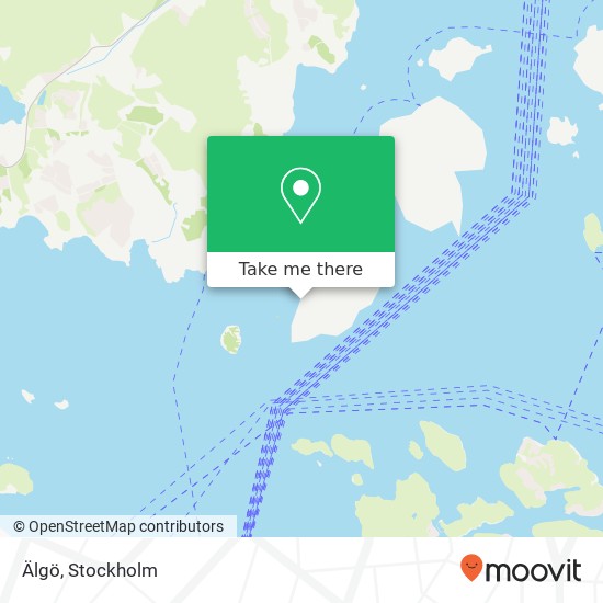 Älgö map