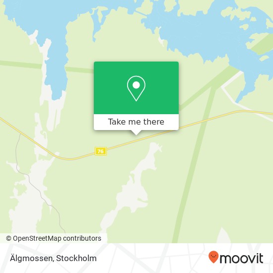 Älgmossen map