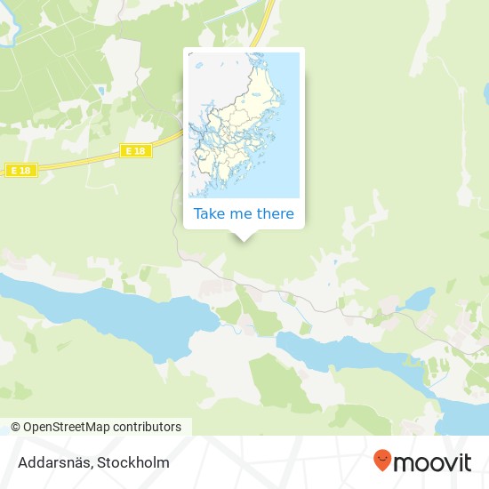 Addarsnäs map