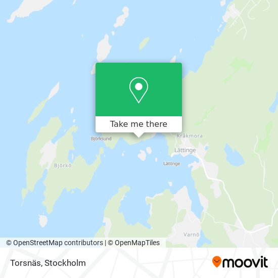 Torsnäs map