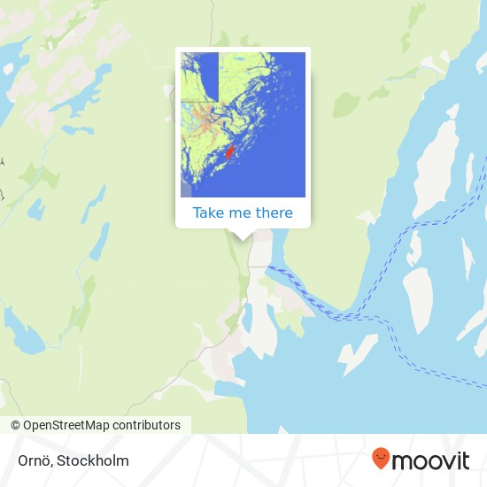 Ornö map