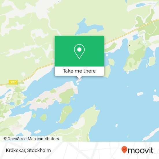 Kråkskär map