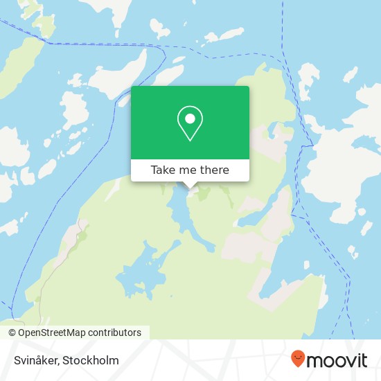 Svinåker map